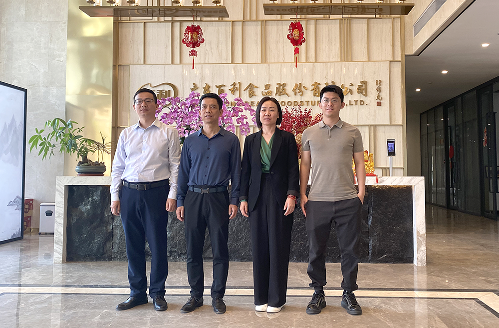 中国调味品协会常务副会长白燕一行莅临壹号平台注册链接_壹号平台下载安装参观调研